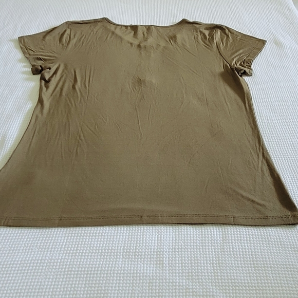 bebe Martini🍸Olive🫒 Top with Zipper Detail - NWT - Picture 12 of 13